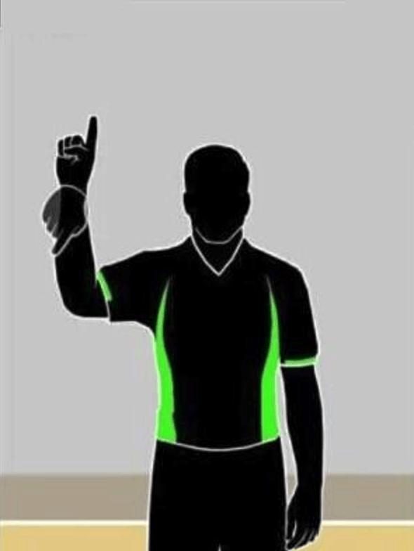 篮球裁判手势半场八秒,篮球裁判手势继续进行