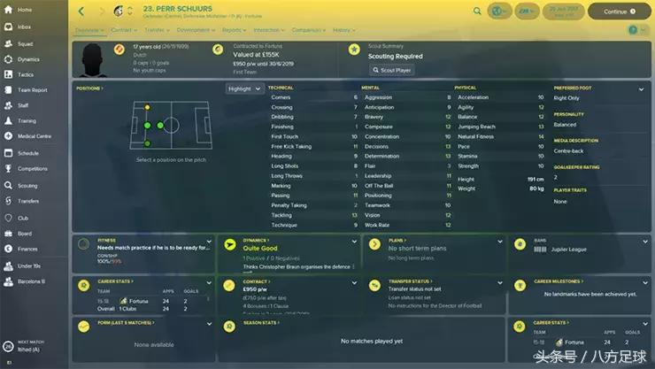 fm2018可玩性高的球队,fm2018青训小牛