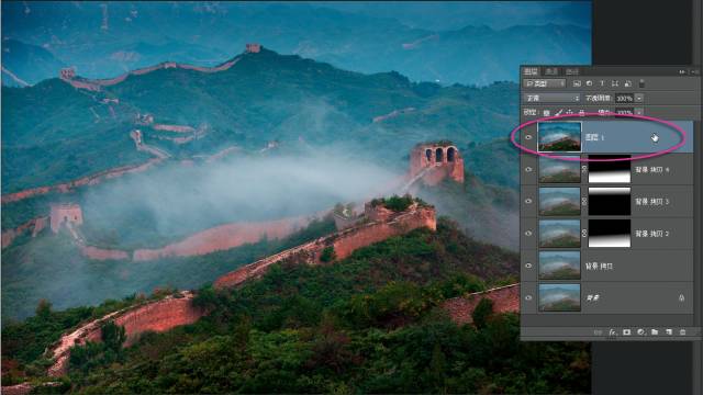 photoshop图片叠加教程,ps图层混合效果教程