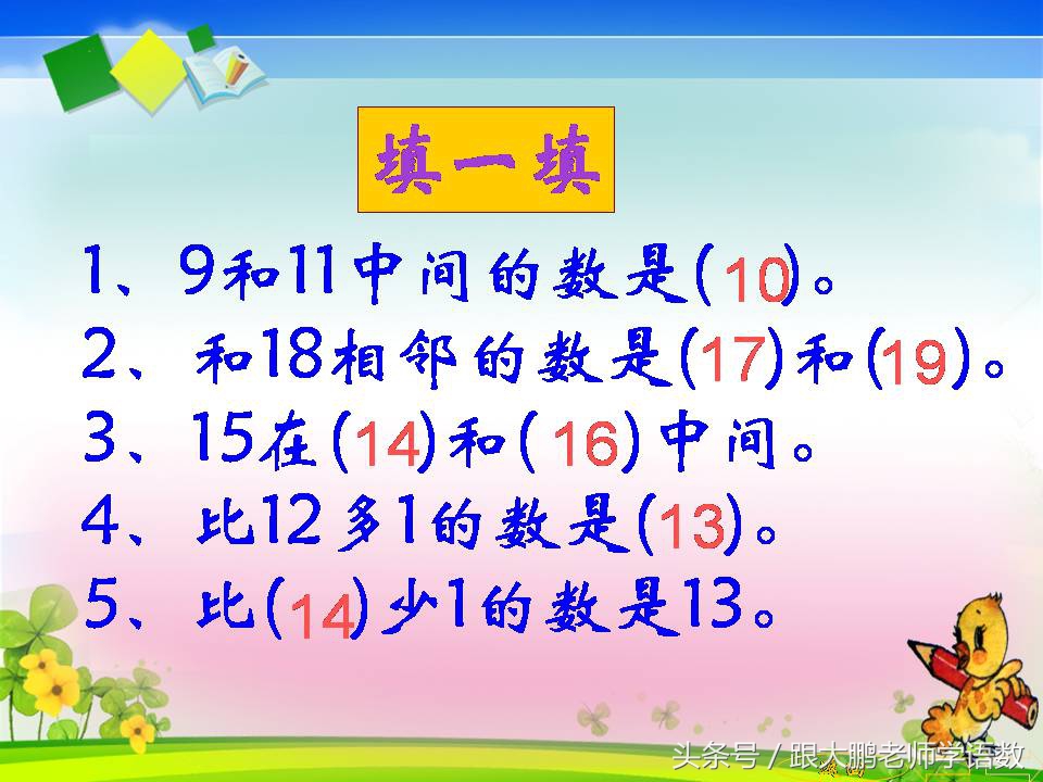 一年级上册数学计算题20以内100道,一年级数学11-20第六单元知识梳理