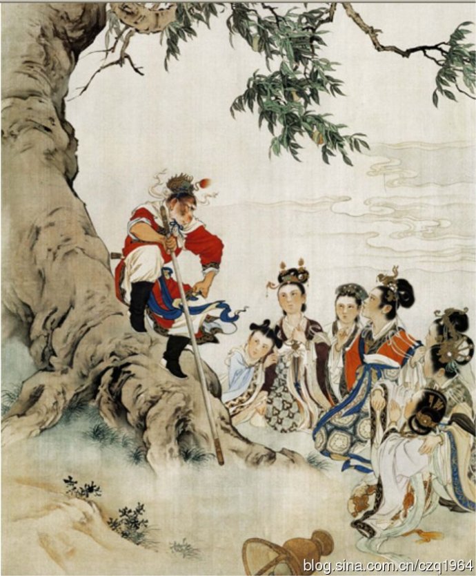 刘继卣工笔画《大闹天宫》图片,刘继卣的大闹天宫绘画技法