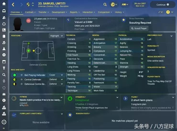 fm2018十大前锋,fm2018最值得开档球队