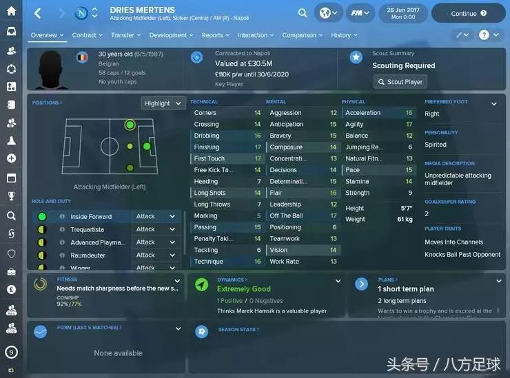 fm2018十大前锋,fm2018最值得开档球队