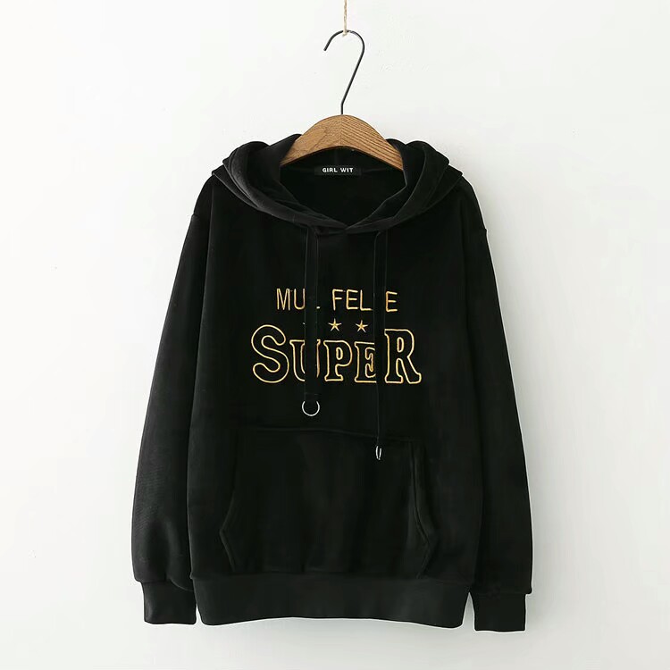 金线刺绣卫衣,金线卫衣