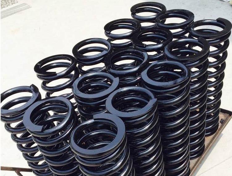 剪板机压脚弹簧尺寸怎么算,怎么知道弹簧磅数