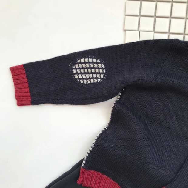 韩版童装男童6-12岁潮流套装冬装,韩版童装男童加绒喜庆衬衫套装