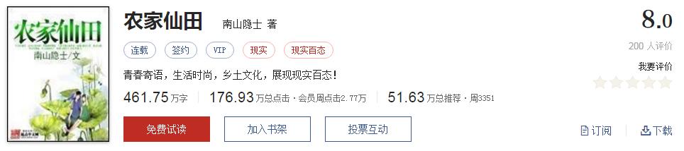 起点经典小说100部推荐,起点历年高分神作