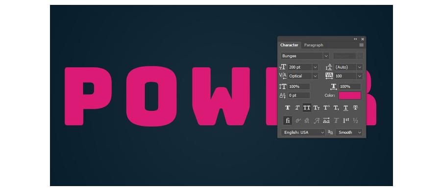ps字体制作艺术字,ps字体制作立体阴影效果