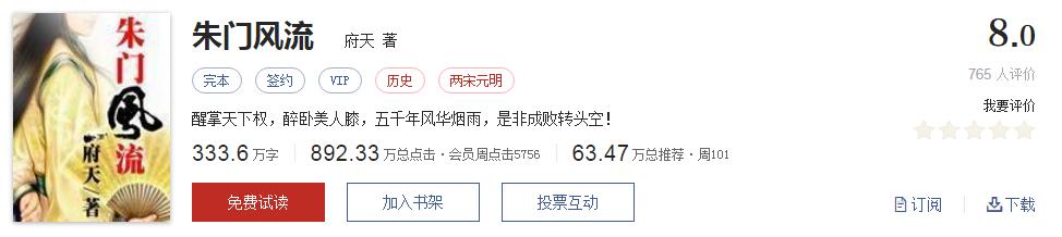起点经典小说100部推荐,起点历年高分神作