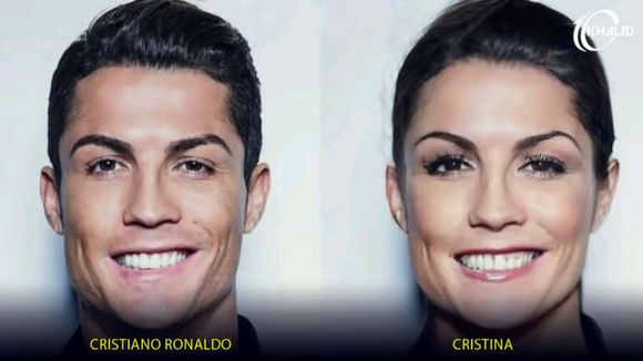 当足球巨星变成女人了,当足球巨星变成女生