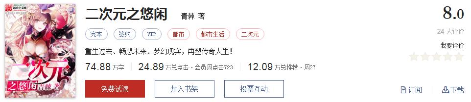起点经典小说100部推荐,起点历年高分神作