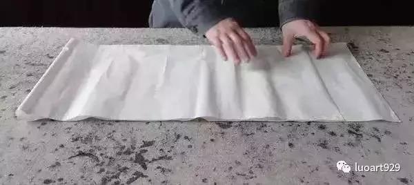 书法的折纸方法欧体,14个字的书法折纸