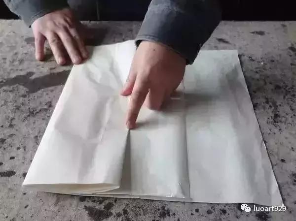 书法的折纸方法欧体,14个字的书法折纸