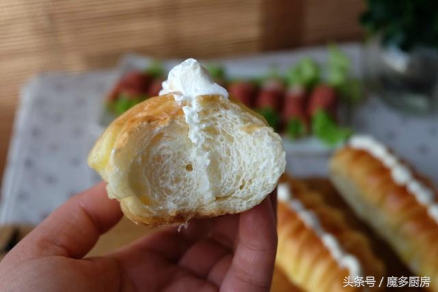 奶油毛毛虫面包松软香甜超好吃,奶油毛毛虫面包