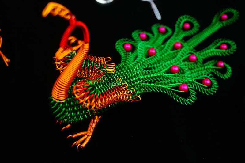 适合制作的手工艺品拿去卖钱,手工工艺品孔雀