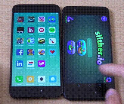 小米速度pk华为速度,小米6对比荣耀9跑分