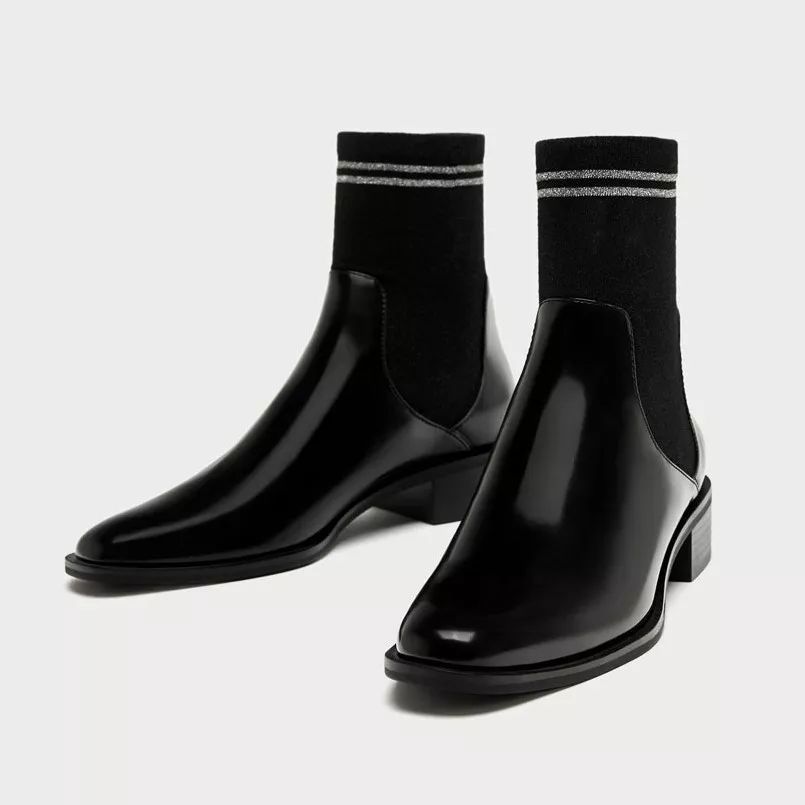 冬天女童鞋子加绒加厚靴子,冬季靴子怎么穿时髦又显高