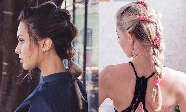 适合健身的发型女生,适合长发的运动女孩发型