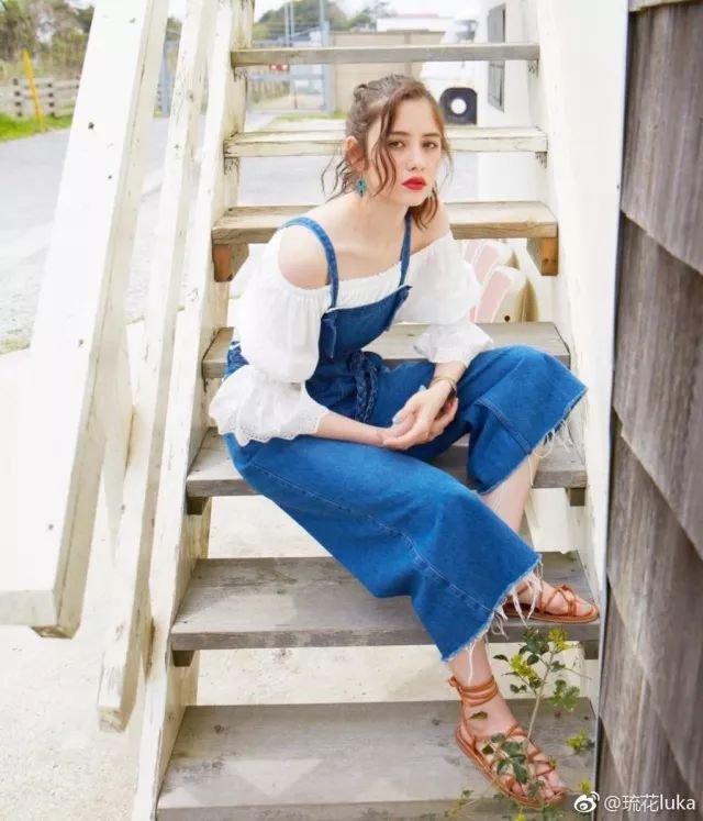 很火的日美混血,各种好看的日模