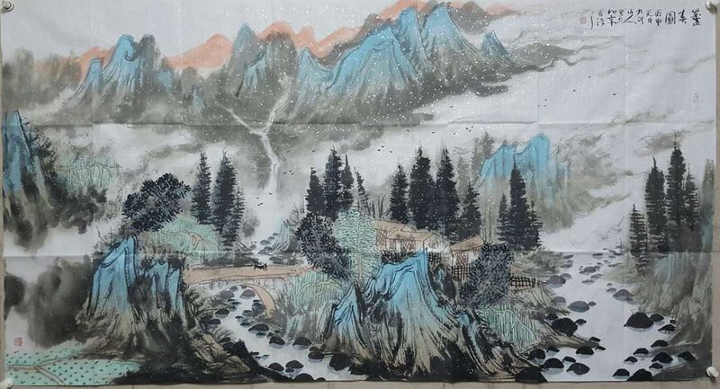 画家刘国恩个人简介,刘国恩画家拍卖