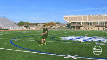 足球重心转移训练,足球转移套路技巧教学