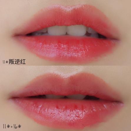 纪梵希，禁忌之吻唇膏16、11、10、8试色，辣个做衣服的造的口红