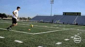 足球重心转移训练,足球转移套路技巧教学