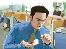 请你跟我这样做，当你发现咳血或者呕血的人