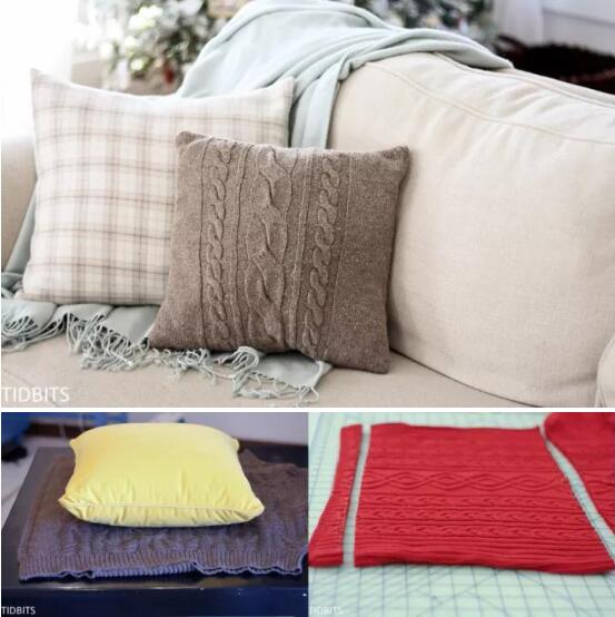 穿旧的毛衣,穿旧的羽绒服千万不要丢