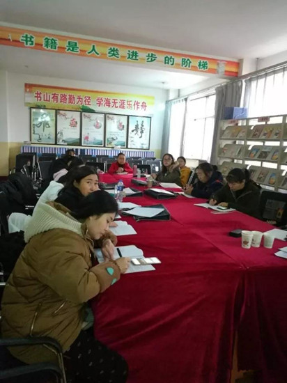 孝义市振兴街小学第五共同体课堂观摩学习活动拉开帷幕