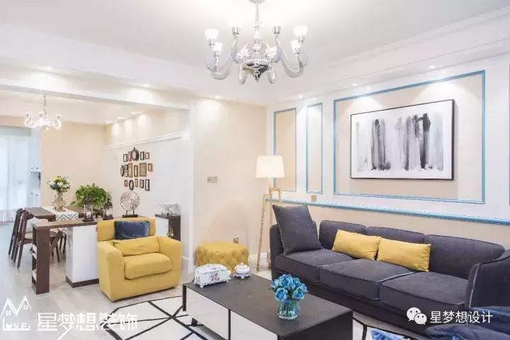 十堰四方新城装修,陌上花开100平装修图