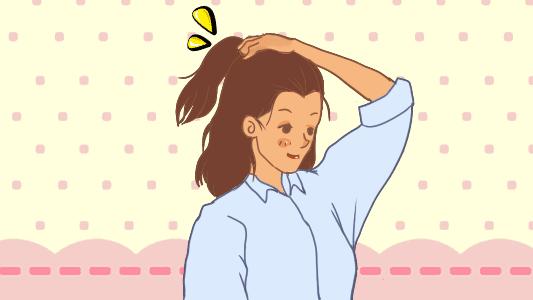 冲天辫小可爱,冲天小发髻