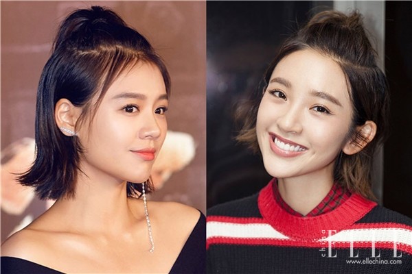 冲天辫小可爱,冲天小发髻