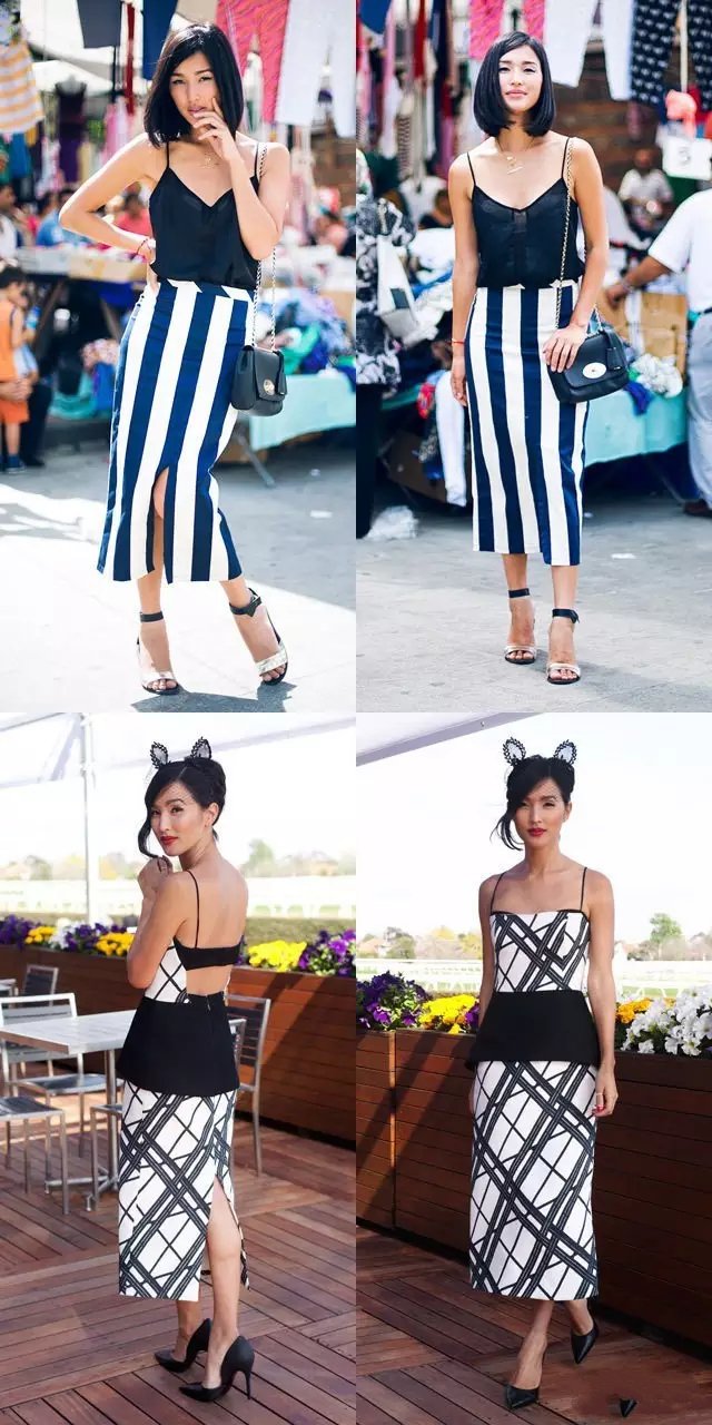 她是各种风格的集大成者，澳大利亚时尚博主妮可·沃恩~