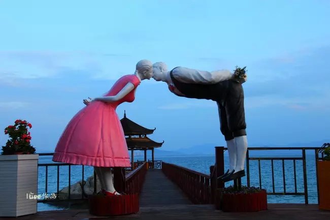 三亚最美的夕阳日落,夕阳的落下