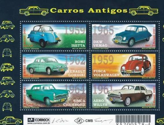 涨见识！那些年你一定没见过的超珍贵的汽车邮票！