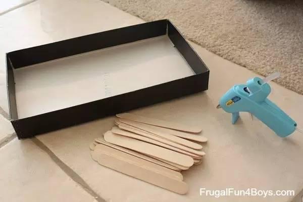 4-6岁儿童鞋盒手工小汽车,简单的鞋盒手工