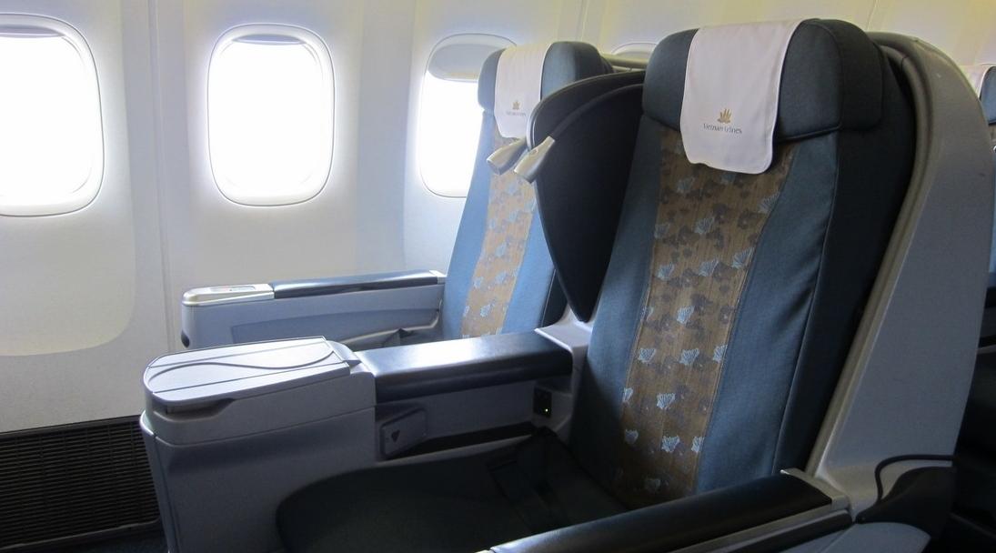 越南商务舱,越南航空商务舱飞机餐