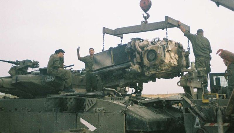 历经数次战争洗礼的以色列“梅卡瓦”主战坦克