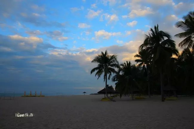 三亚最美的夕阳日落,夕阳的落下