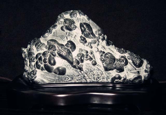 灵璧奇石珍珠,周寨灵璧珍珠石