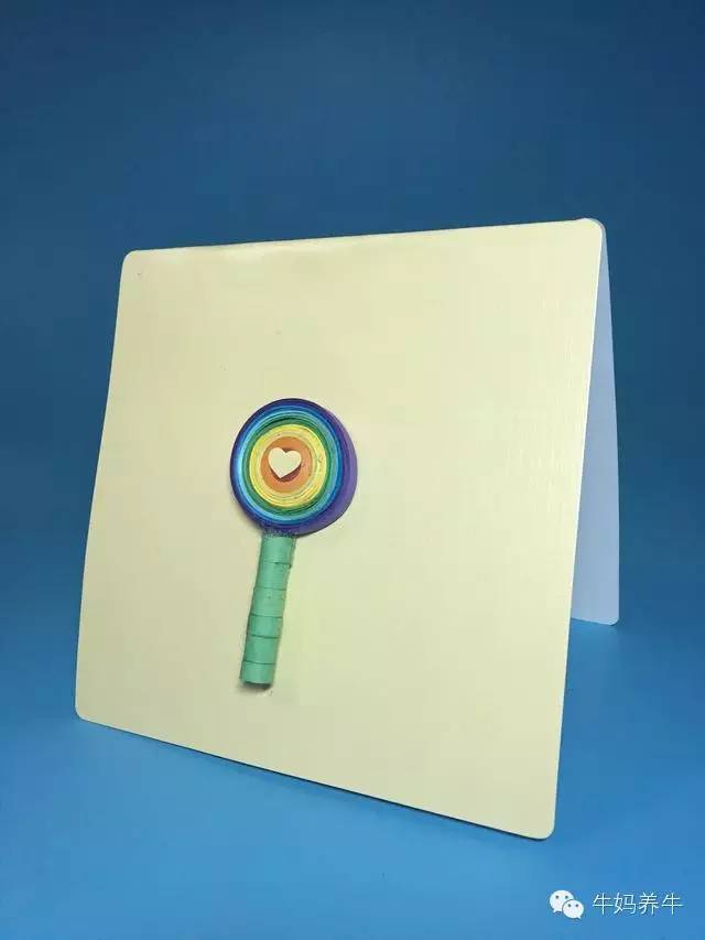 衍纸创意手工简单图片,衍纸手工亲子