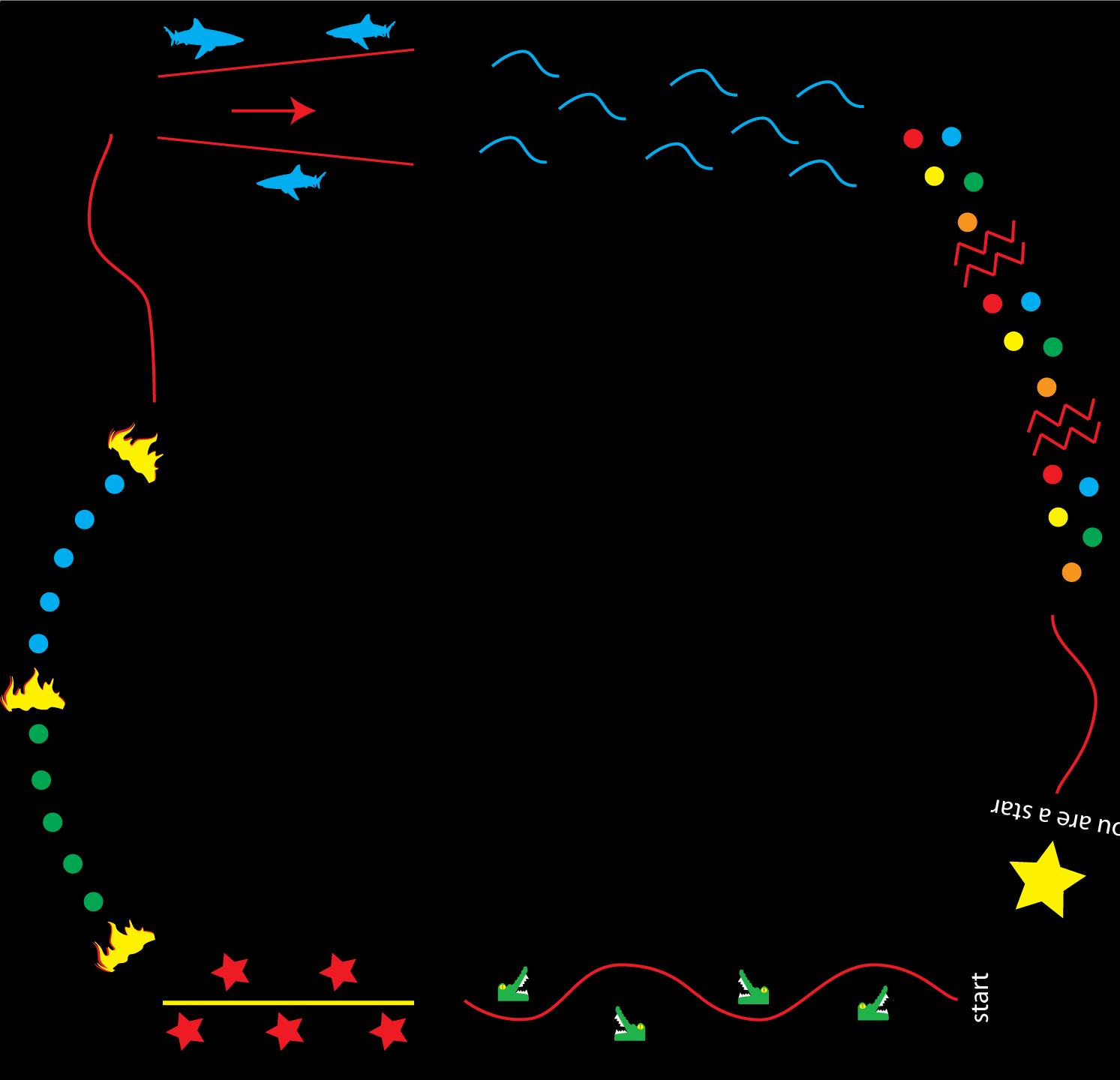 不要小看一个幼儿园,幼儿园地面标志图