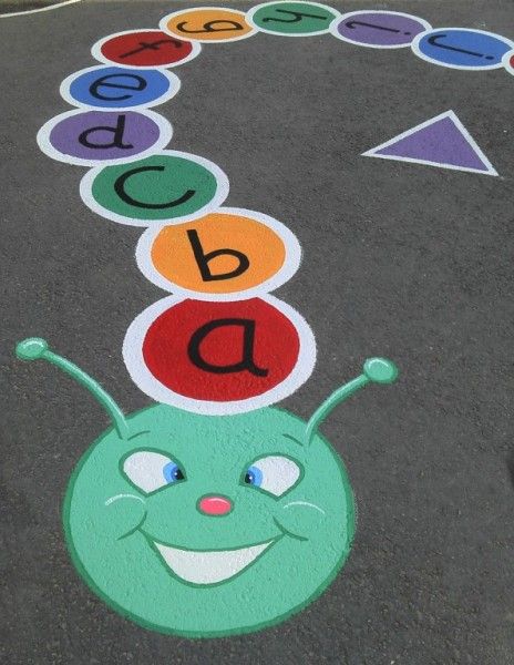 不要小看一个幼儿园,幼儿园地面标志图