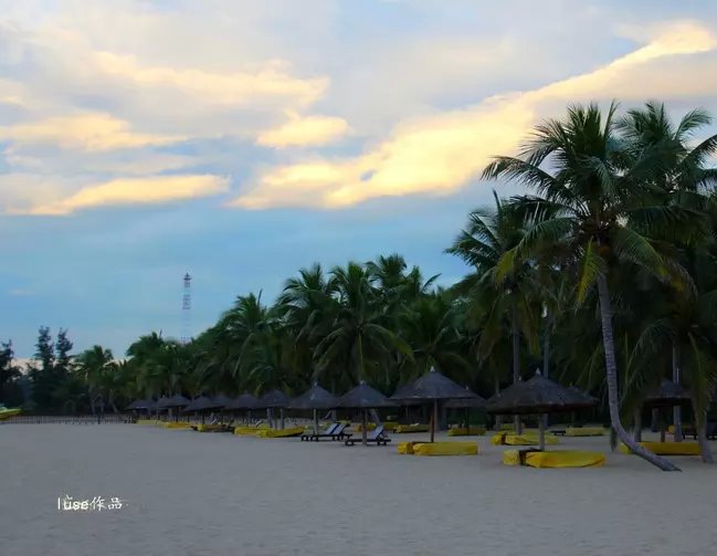 三亚最美的夕阳日落,夕阳的落下