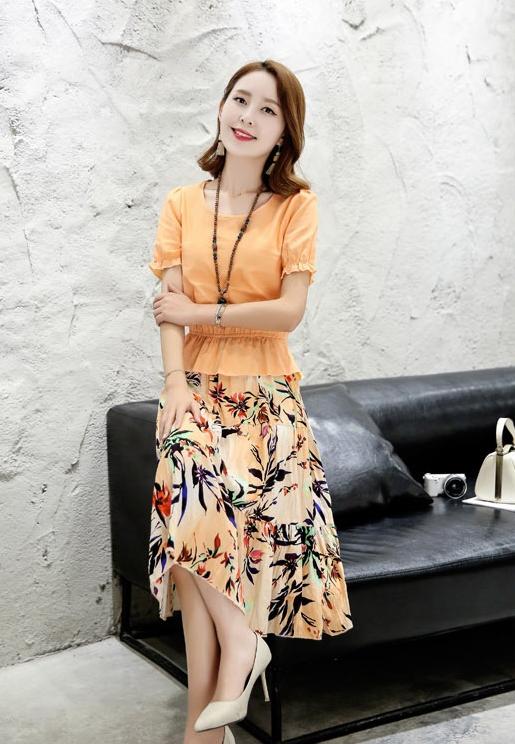 棉麻裙子套装，以质朴之色，点缀美丽梦想！