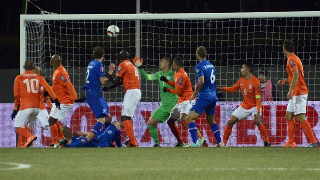 2014年世界杯冰岛荷兰,欧洲杯历史荷兰捷克