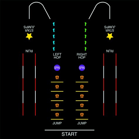 不要小看一个幼儿园,幼儿园地面标志图