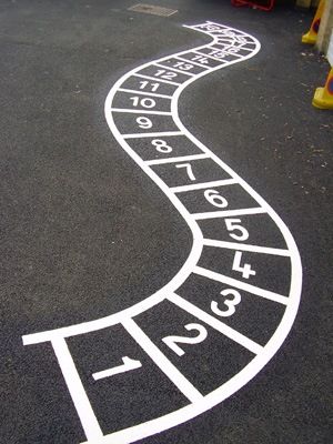 不要小看一个幼儿园,幼儿园地面标志图