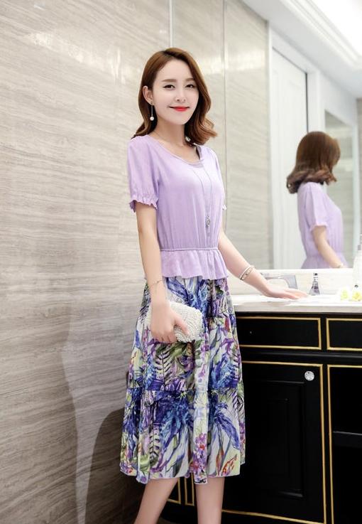 棉麻裙子套装，以质朴之色，点缀美丽梦想！